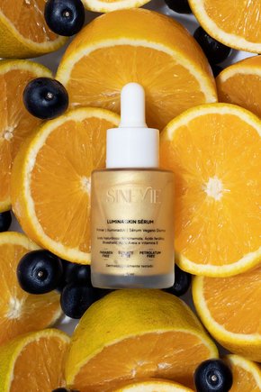 02 lumina skin serum sinevie efeito primer e iluminador vegano diurno 30ml